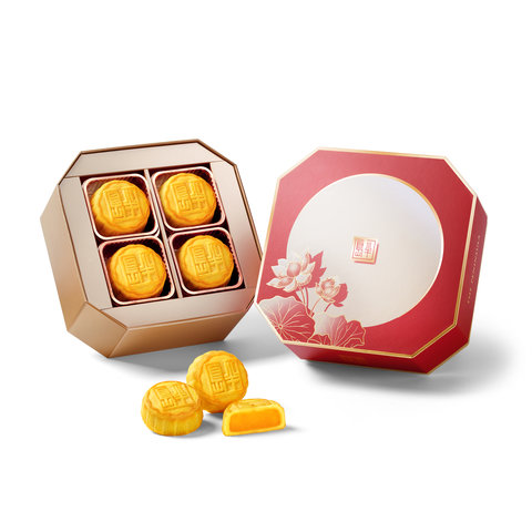 Gift Accessories - The Peninsula Mini Egg Custard Mooncake - 8 pieces - MRA0703A1 Photo